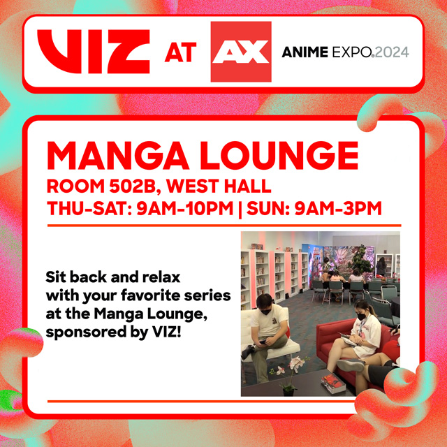 Viz Ax 2024 Manga Lounge