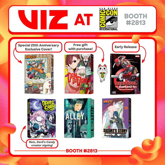 Viz Sdcc 2024 Viz Merch Manga640